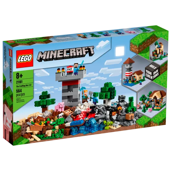 Конструктор LEGO The Crafting Box 3.0 Приключения/ Разноцветный photo 1