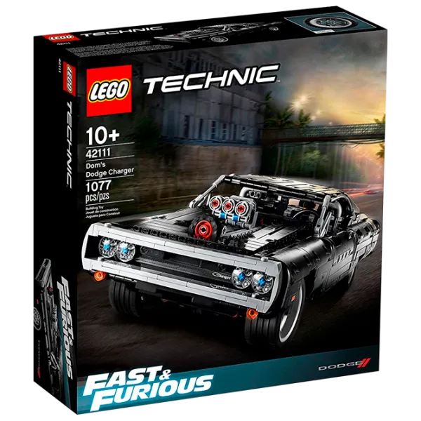 Детский конструктор LEGO Dom's Dodge Charger Fast & Furious/ Черный photo 1