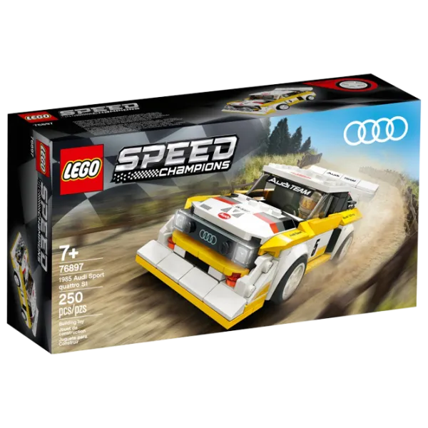 Детский конструктор LEGO Audi Sport Quattro S1 Авто/ Желтый photo 1