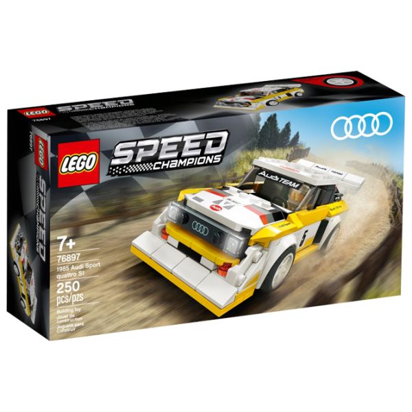 Детский конструктор LEGO Audi Sport Quattro S1 Авто/ Желтый photo 1