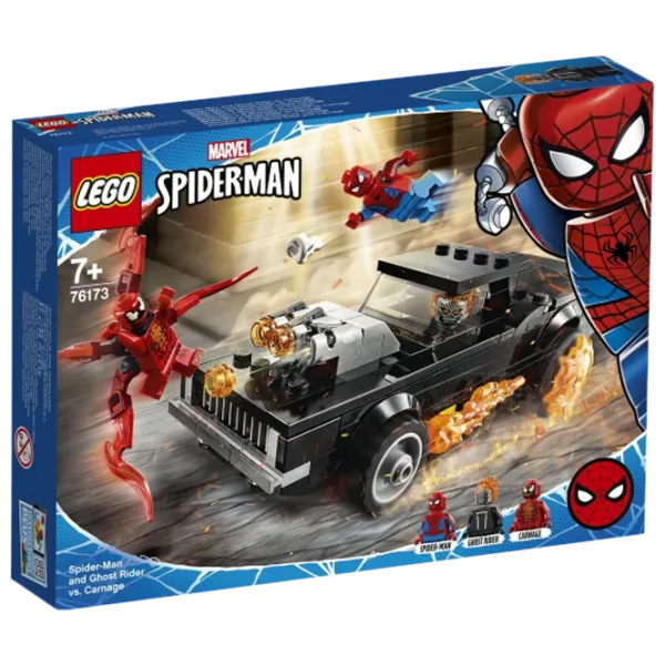 Детский конструктор LEGO Spider-Man and Ghost Rider vs. Carnage Авто photo 1