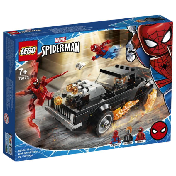 Детский конструктор LEGO Spider-Man and Ghost Rider vs. Carnage Авто photo 1