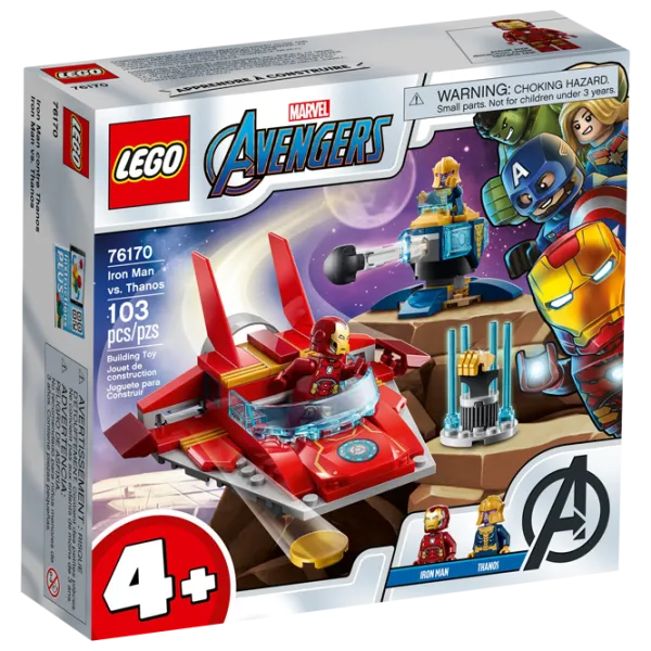 Детский конструктор LEGO Iron Man vs. Thanos Космолёт photo 1