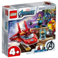 Детский конструктор LEGO Iron Man vs. Thanos Космолёт