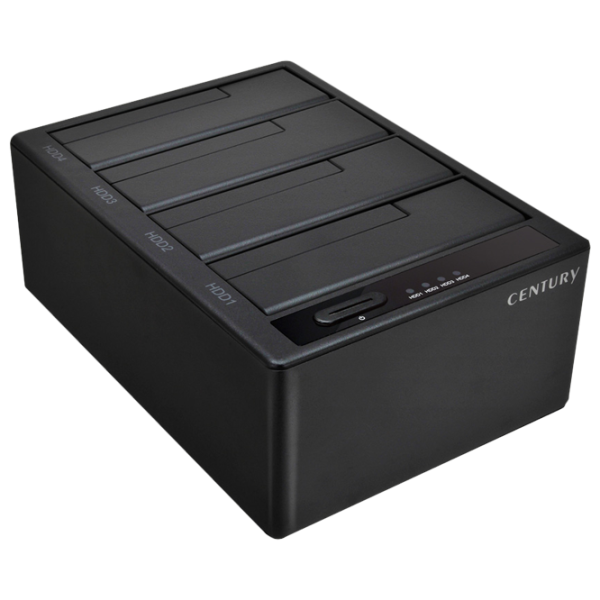 Адаптер Hub Century CROS4U31C USB Type-A/ Черный photo 1