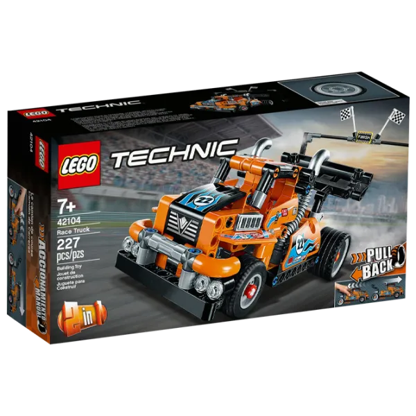 Детский конструктор LEGO Race Truck Автомобиль/ Оранжевый photo 1