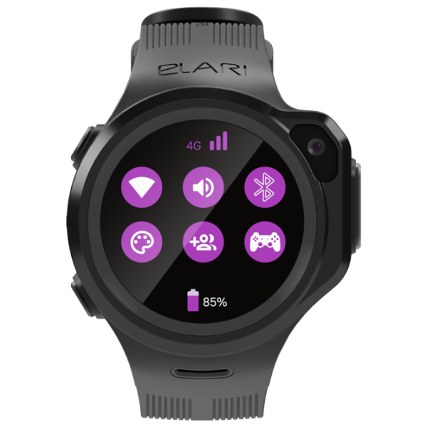 Детские часы Elari KidPhone 4GR 1.3"/ Черный photo 1