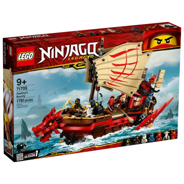 Детский конструктор LEGO Destiny's Bounty Корабль/ Красный photo 1
