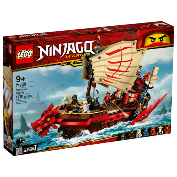 Детский конструктор LEGO Destiny's Bounty Корабль/ Красный photo 1