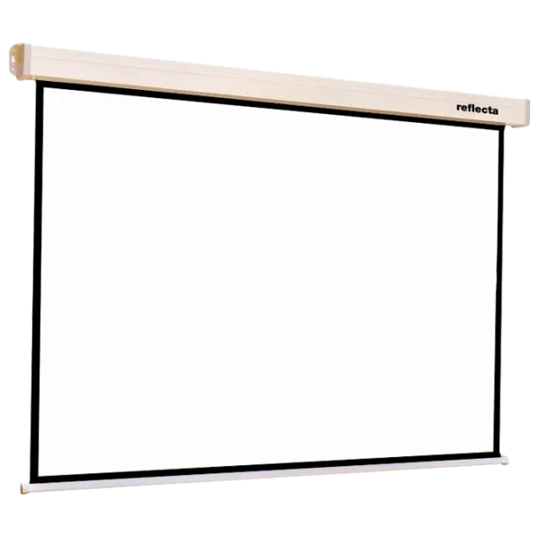 Ecran pentru proiector Reflecta Crystal-Line Rollo lux 300 cm/ 300 cm/ Pe perete/ White photo 1