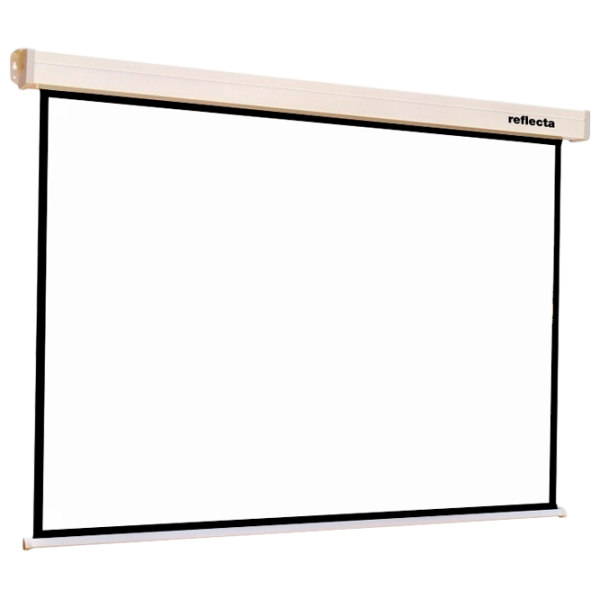 Ecran pentru proiector Reflecta Crystal-Line Rollo lux 300 cm/ 300 cm/ Pe perete/ White photo 1