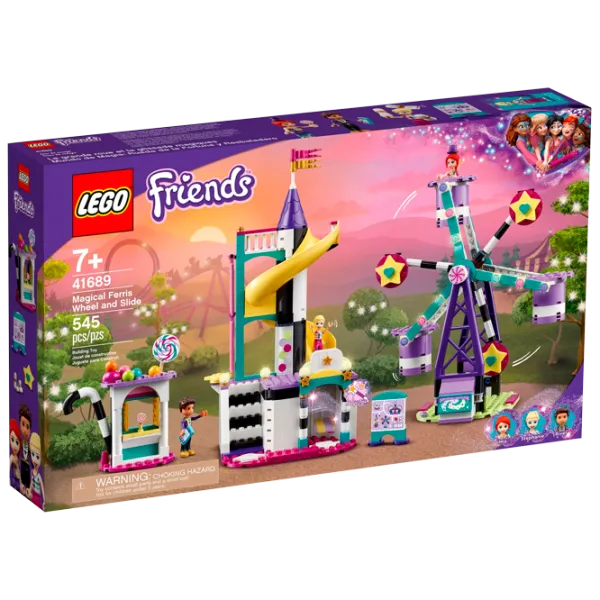 Конструктор LEGO Magical Ferris Wheel and Slide Здание/ Разноцветный photo 1