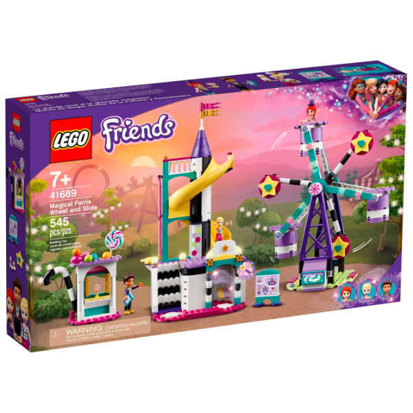 Конструктор LEGO Magical Ferris Wheel and Slide Здание/ Разноцветный photo 1