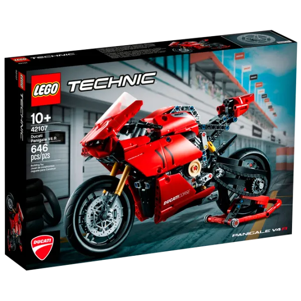 Детский конструктор LEGO Ducati Panigale V4 R Транспорт/ Красный photo 1