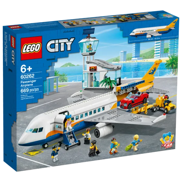 Конструктор LEGO Passenger Airplane Самолёт/ Белый photo 1