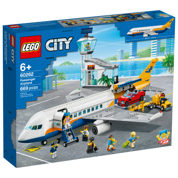 Конструктор LEGO Passenger Airplane Самолёт/ Белый photo 1