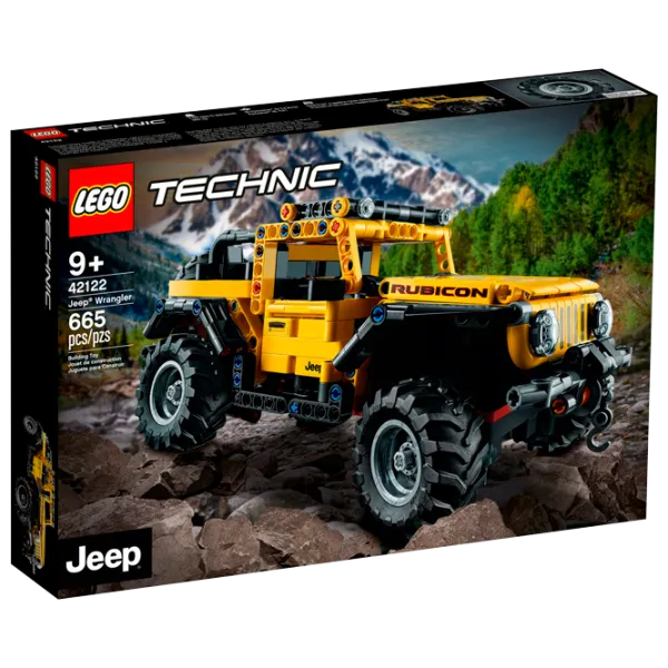 Детский конструктор LEGO Jeep Wrangler Транспорт/ Желтый photo 1