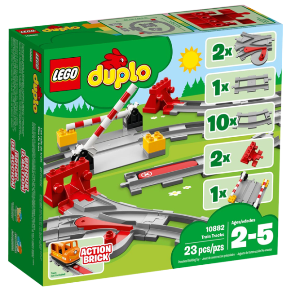 Конструктор LEGO Train Tracks Железнодорожные пути/ Серый photo 1