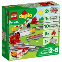 Конструктор LEGO Train Tracks Железнодорожные пути/ Серый