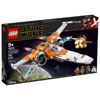 Детский конструктор LEGO Poe Dameron's X-wing Fighter Космолёт/ Оранжевый