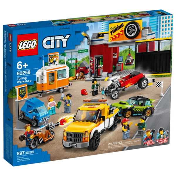 Детский конструктор LEGO Tuning Workshop Тюнинг ателье/ Разноцветный photo 1