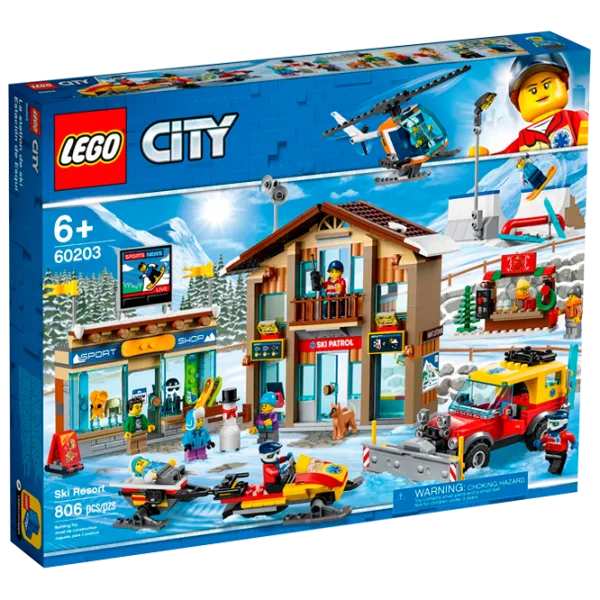 Конструктор LEGO Ski Resort Городской/ Разноцветный photo 1