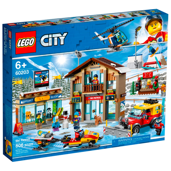 Конструктор LEGO Ski Resort Городской/ Разноцветный photo 1