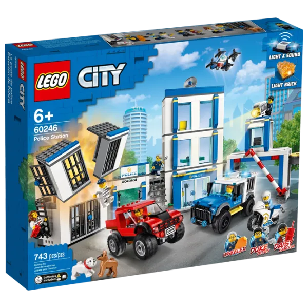 Детский конструктор LEGO Police Station Полиция/ Синий photo 1