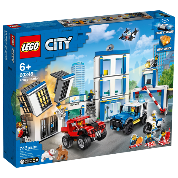 Детский конструктор LEGO Police Station Полиция/ Синий photo 1