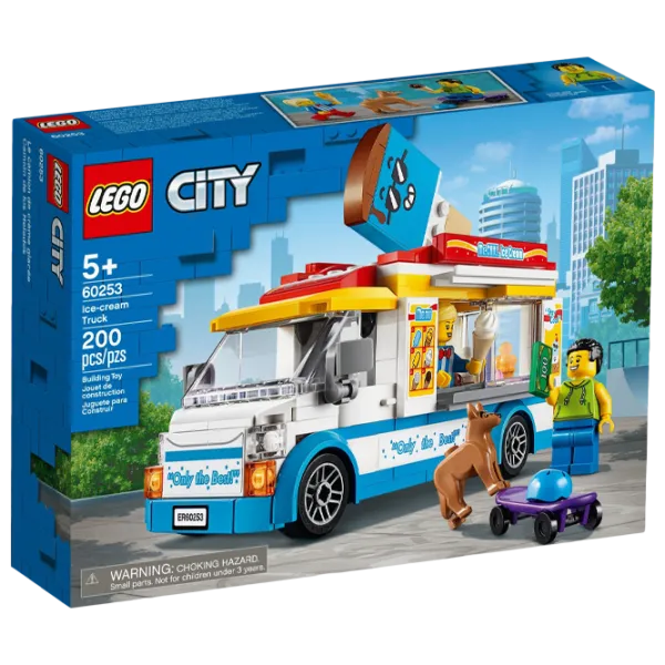 Конструктор LEGO Ice-Cream Truck Грузовик с мороженым/ Белый photo 1