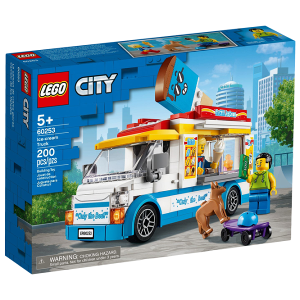 Конструктор LEGO Ice-Cream Truck Грузовик с мороженым/ Белый photo 1