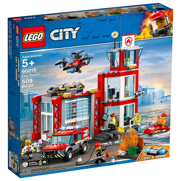 Конструктор LEGO Fire Station V28 Здание/ Разноцветный photo 1