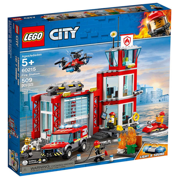 Конструктор LEGO Fire Station V28 Здание/ Разноцветный photo 1
