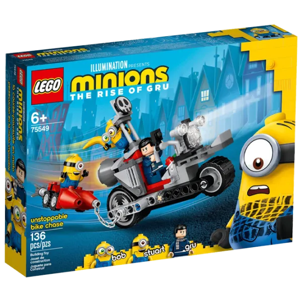 Конструктор LEGO Unstoppable Bike Chase Погоня/ Красный photo 1