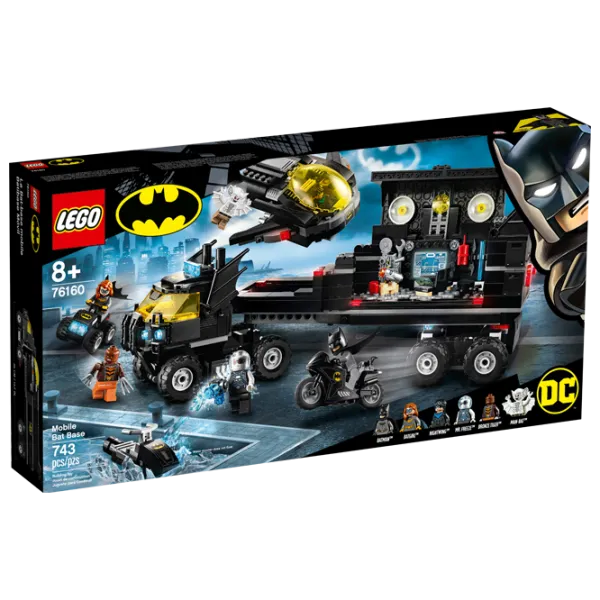 Детский конструктор LEGO Mobile Bat Base Грузовик/ Черный photo 1