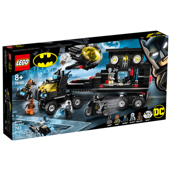 Детский конструктор LEGO Mobile Bat Base Грузовик/ Черный photo 1