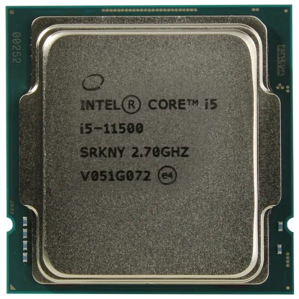 Процессор Intel Core i5-11500 Tray S1200/ 2.70 ГГц - 4.60 ГГц photo 1 Процессор Intel Core i5-11500 Tray S1200/ 2.70 ГГц - 4.60 ГГц photo 1