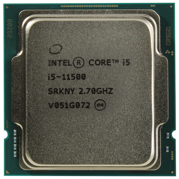 Процессор Intel Core i5-11500 Tray S1200/ 2.70 ГГц - 4.60 ГГц photo 1 Процессор Intel Core i5-11500 Tray S1200/ 2.70 ГГц - 4.60 ГГц photo 1