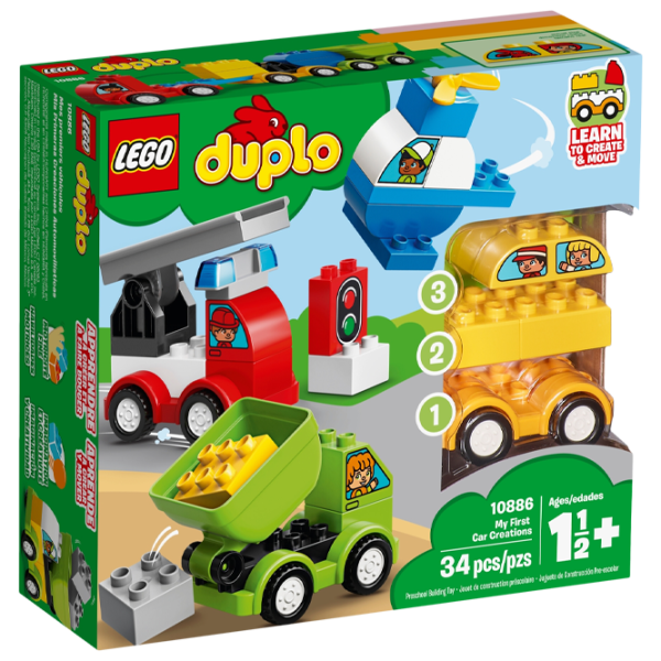 Конструктор LEGO My First Car Creations Автомобиль/ Разноцветный photo 1