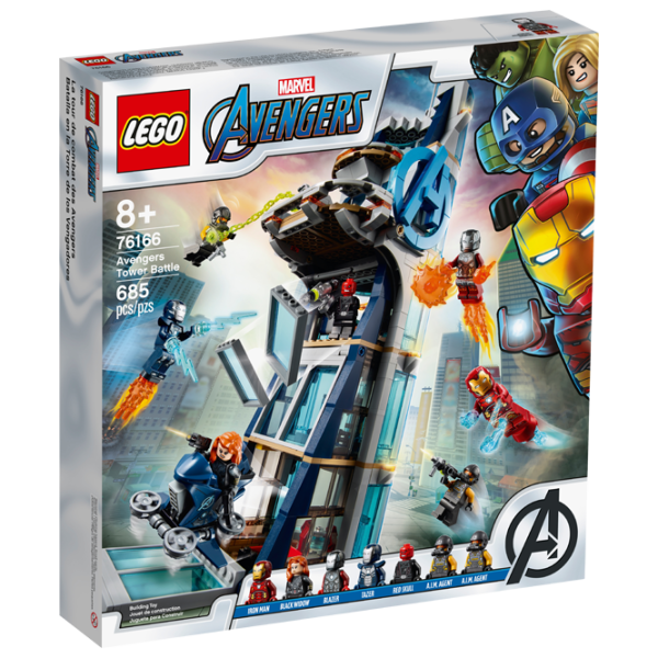 Детский конструктор LEGO Avengers Tower Battle Здание/ Разноцветный photo 1