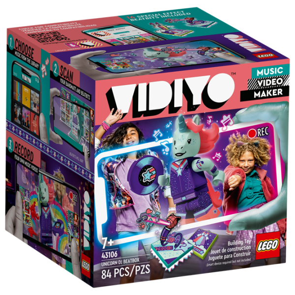 Constructor pentru copii LEGO Unicorn DJ BeatBox DJ BeatBox/ Multicolor photo 1