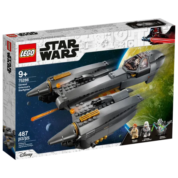 Детский конструктор LEGO General Grievou's Starfighter Космолёт/ Серый photo 1