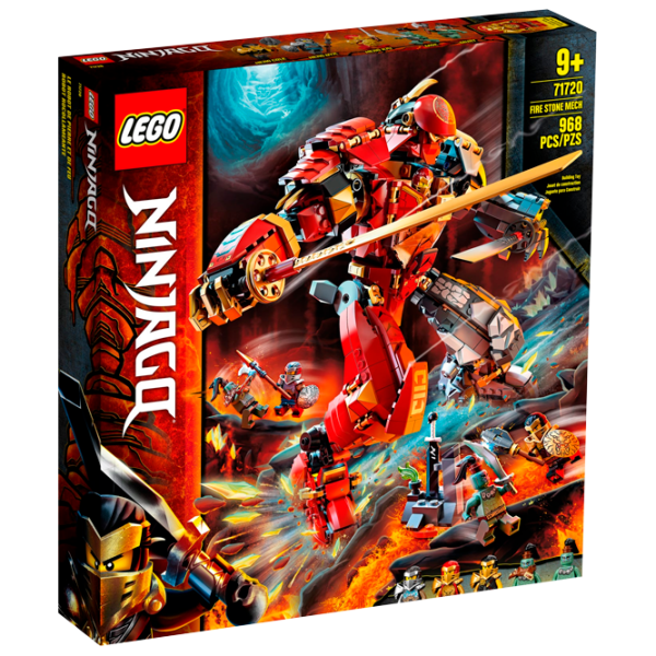 Детский конструктор LEGO Fire Stone Mech Ниндзяго/ Разноцветный photo 1