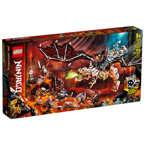 Детский конструктор LEGO Skull Sorcerer's Dragon Дракон/ Красный photo 1