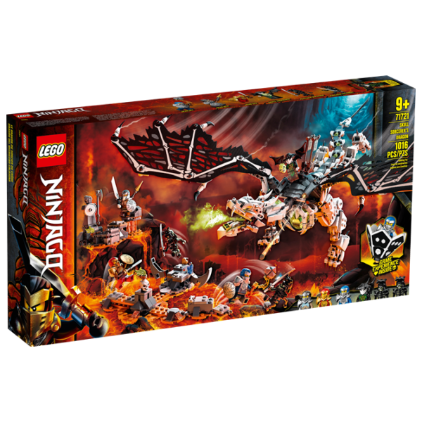 Детский конструктор LEGO Skull Sorcerer's Dragon Дракон/ Красный photo 1