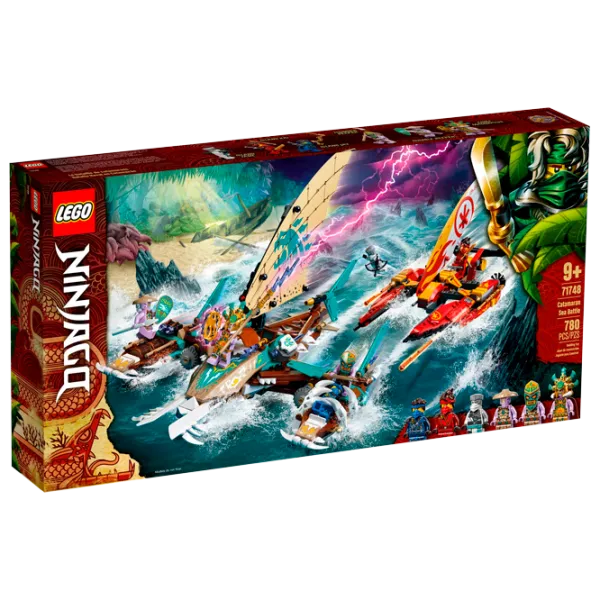 Детский конструктор LEGO Catamaran Sea Battle Ниндзяго/ Разноцветный photo 1