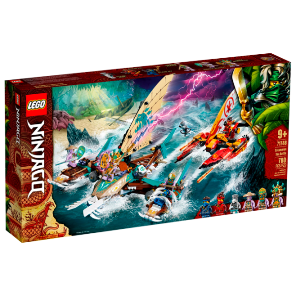 Детский конструктор LEGO Catamaran Sea Battle Ниндзяго/ Разноцветный photo 1