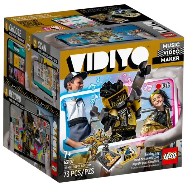 Детский конструктор LEGO HipHop Robot BeatBox Робот Хип-Хоп/ Желтый photo 1