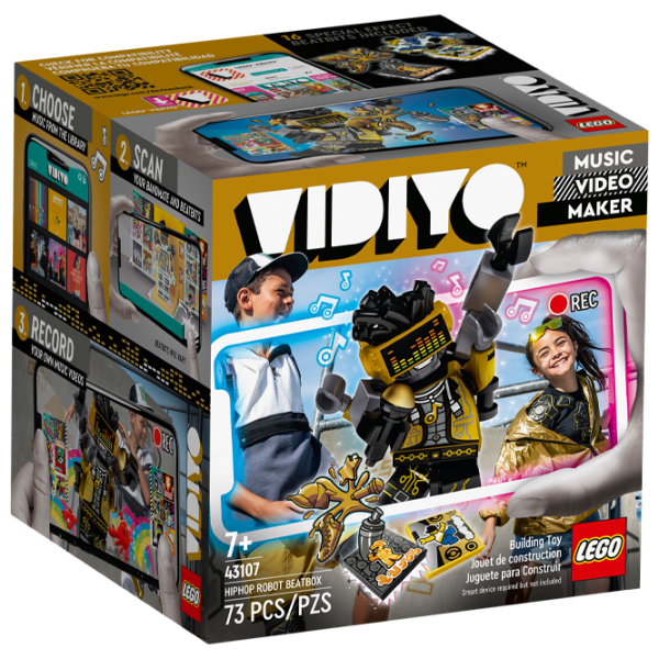 Детский конструктор LEGO HipHop Robot BeatBox Робот Хип-Хоп/ Желтый photo 1