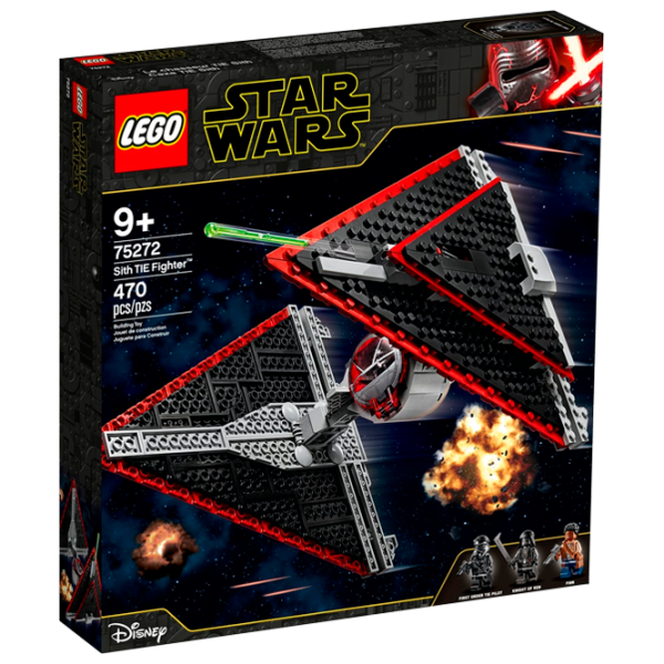 Конструктор LEGO Sith TIE Fighter Космолёт/ Разноцветный photo 1
